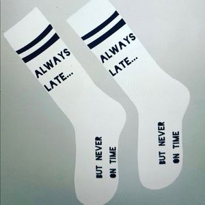 Black & White Unisex Socks